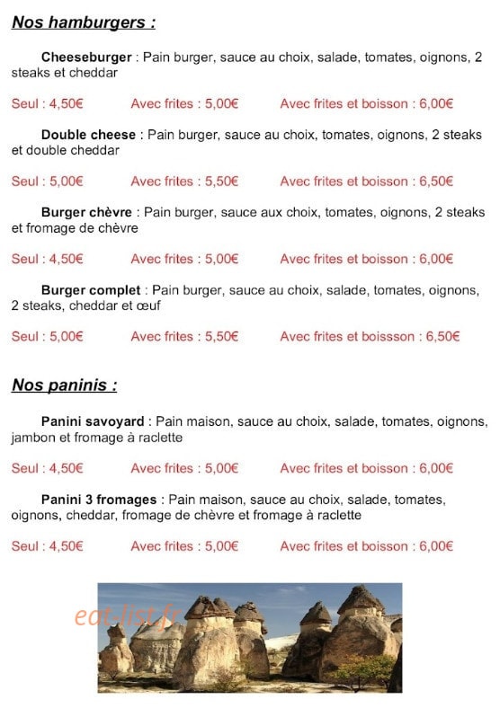 Le Cappadoce — carte page 2