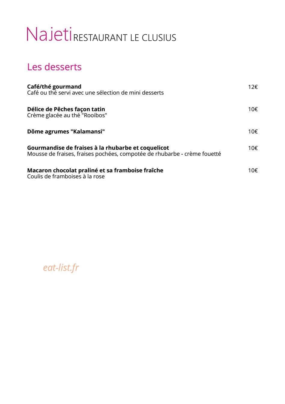 Le Clusius — carte page 3