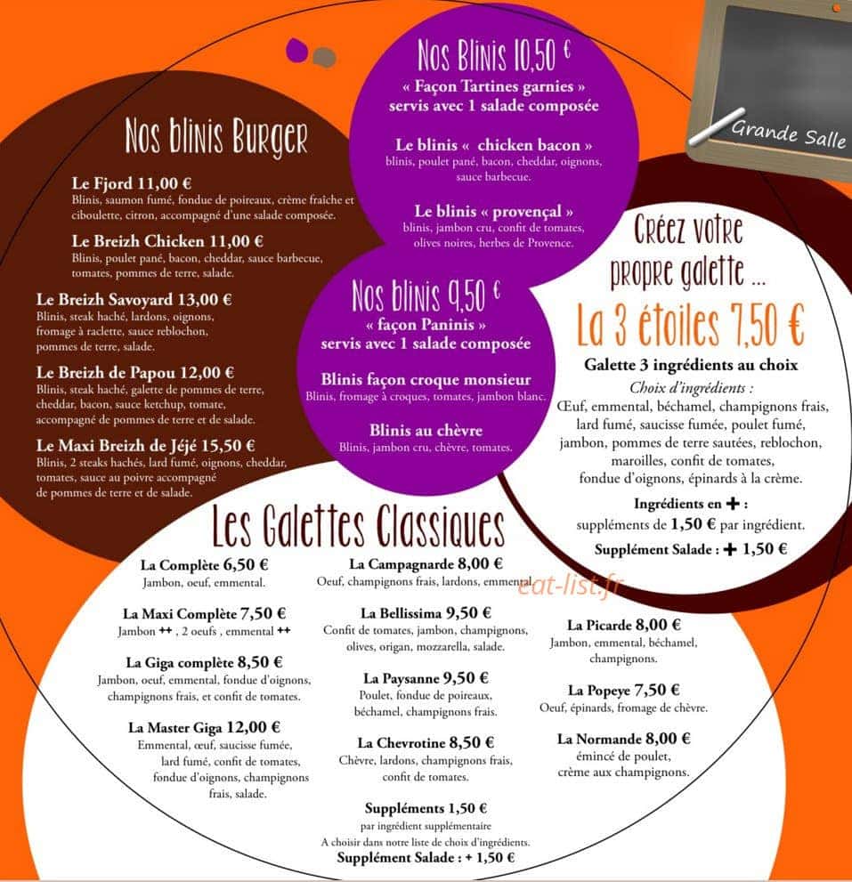 Le foucrêpe's — carte page 3