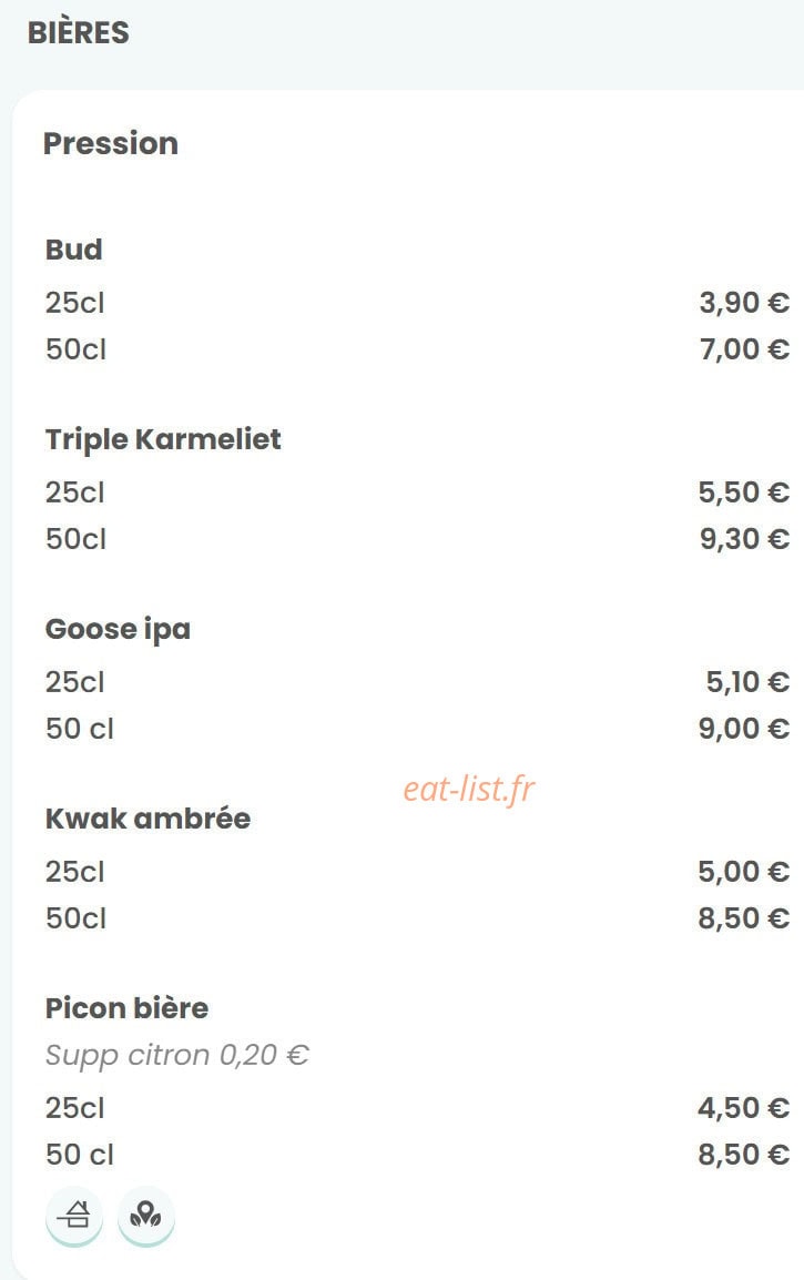 Le Madrigal — carte page 12