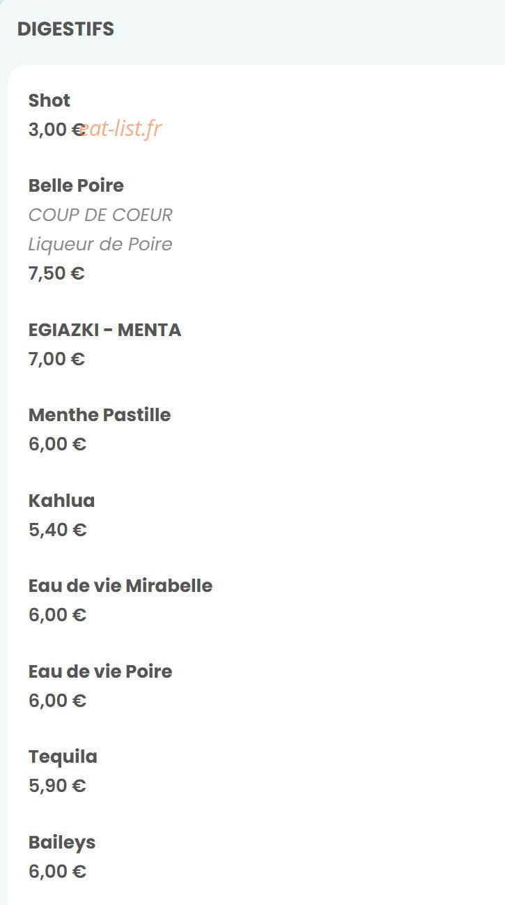 Le Madrigal — carte page 8