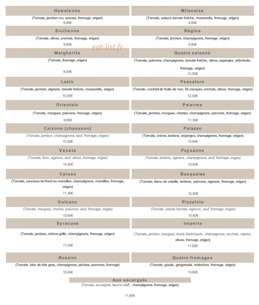Le Palerme — carte page 3