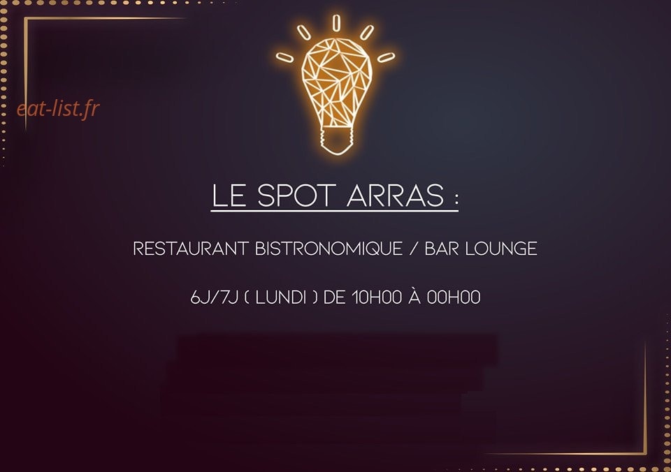 Le Spot — carte page 1