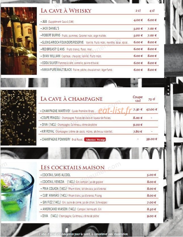 Le Venezia — carte page 3