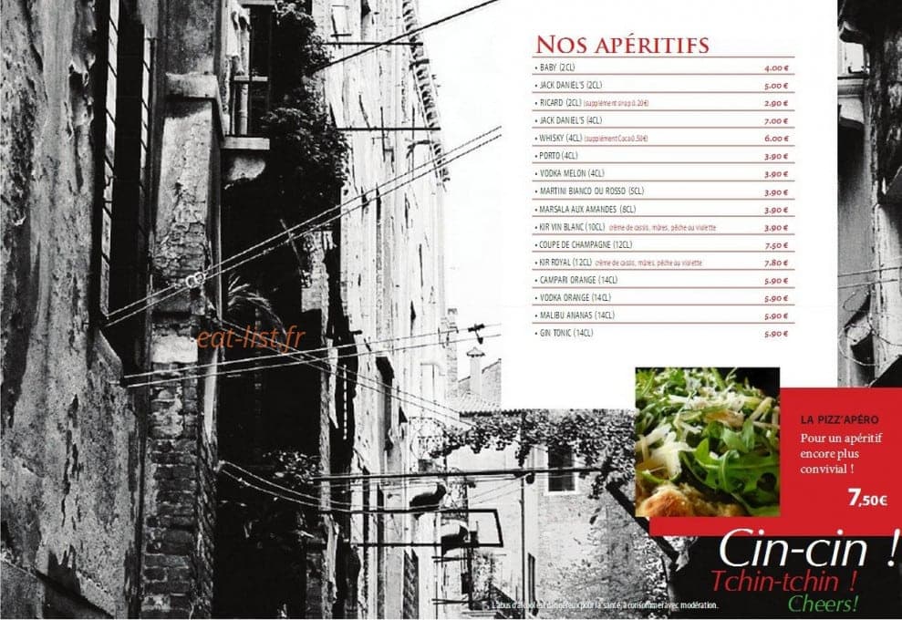 Le Venezia — carte page 2
