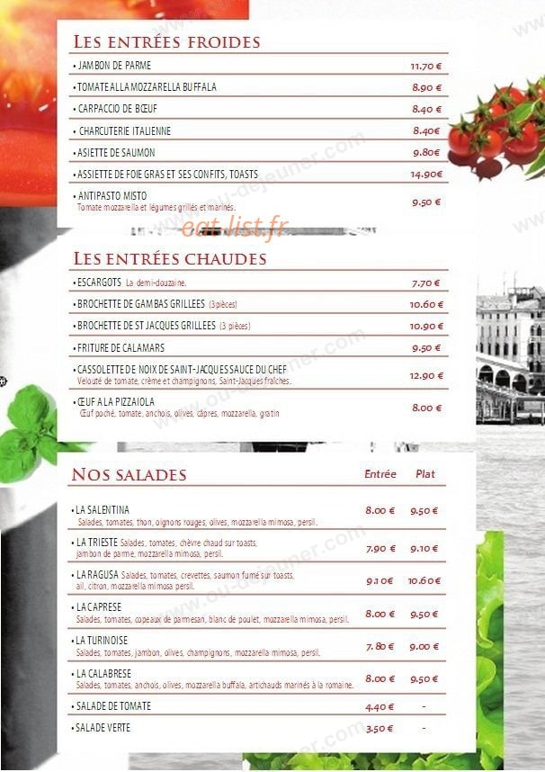 Le Venezia — carte page 5
