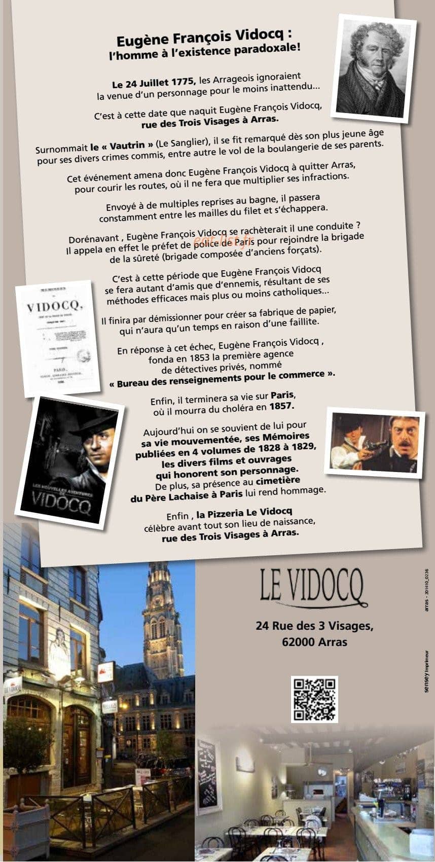 Le vidocq — carte page 6