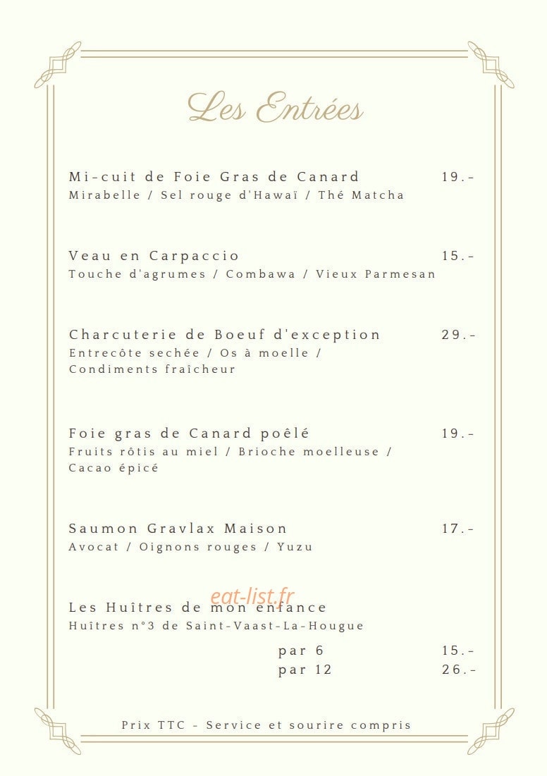 Maison Chochois — carte page 2