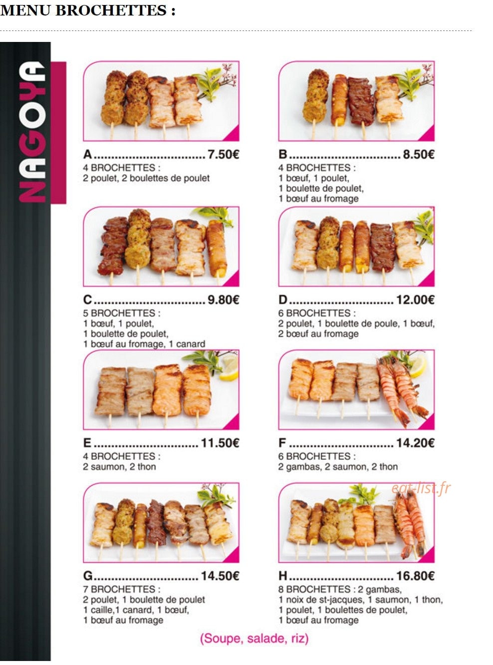 Nagoya — carte page 3