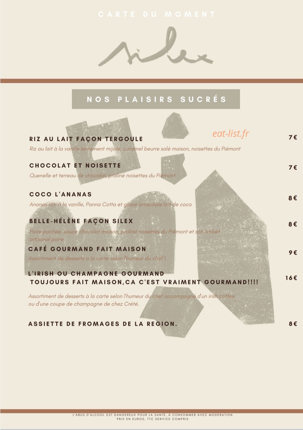 Silex — carte page 2