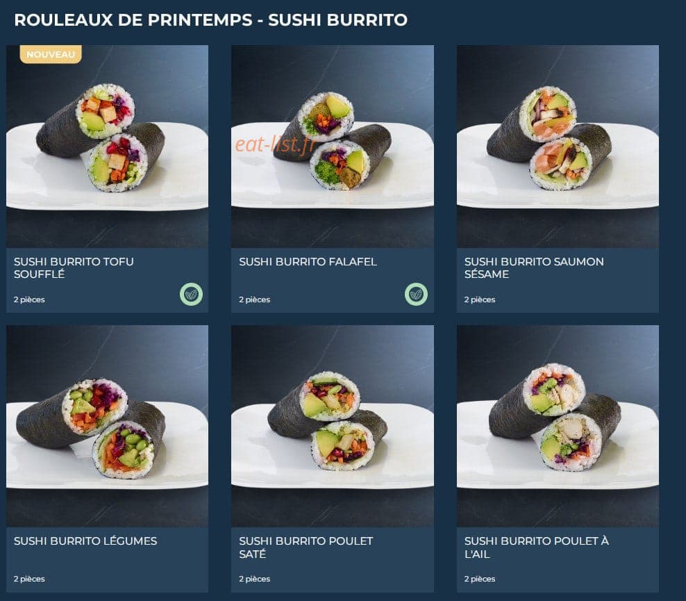 Taobento — carte page 9