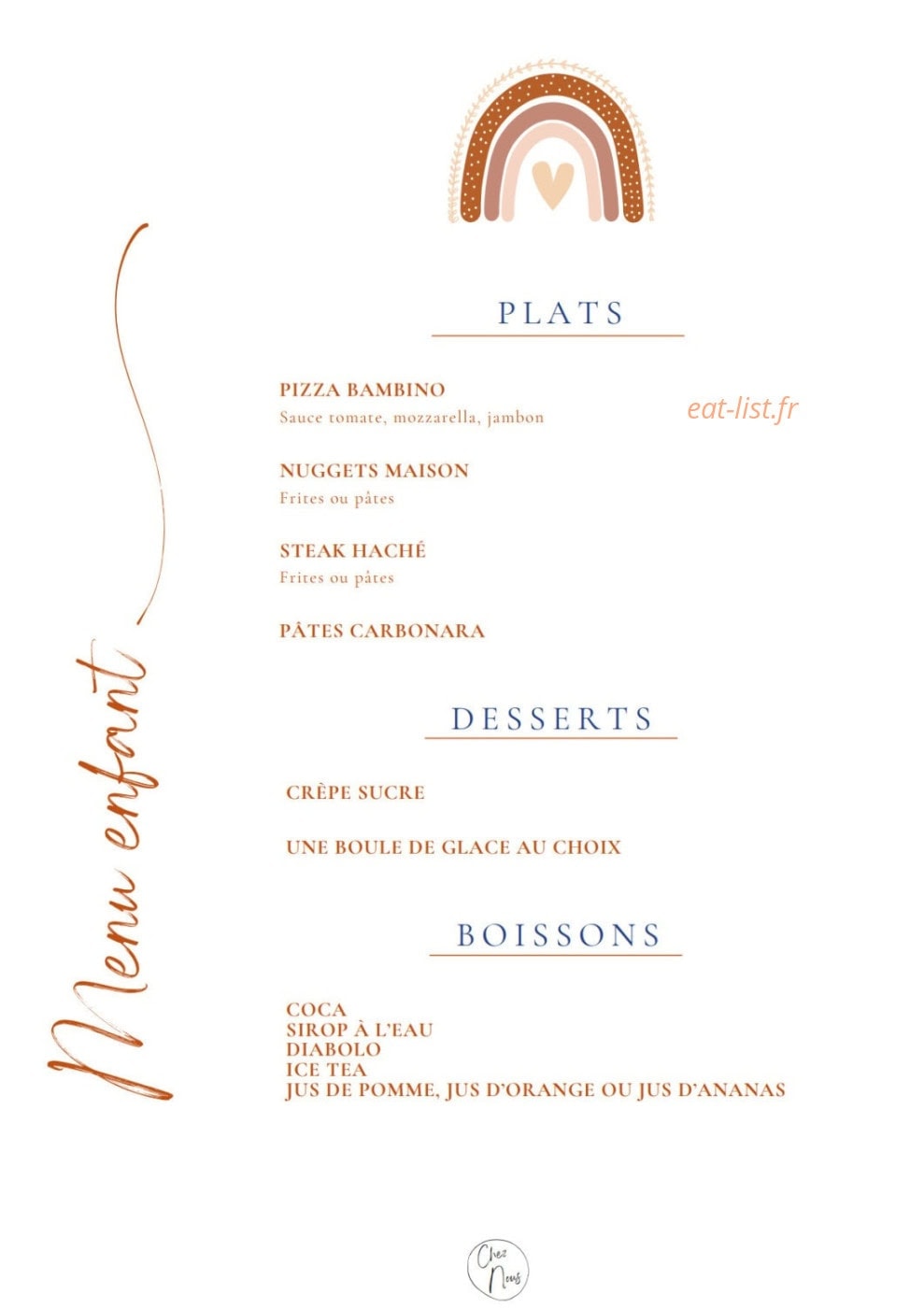 Chez nous — carte page 7