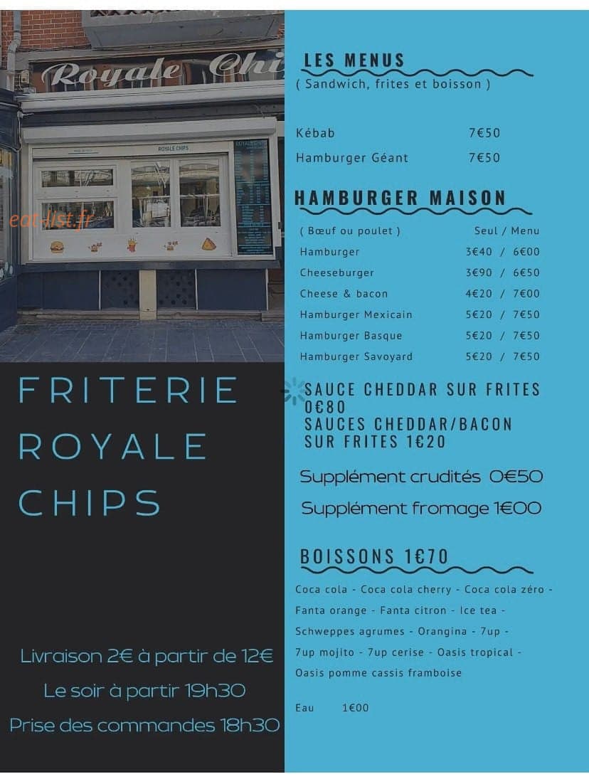Friterie Royale Chips — carte page 4