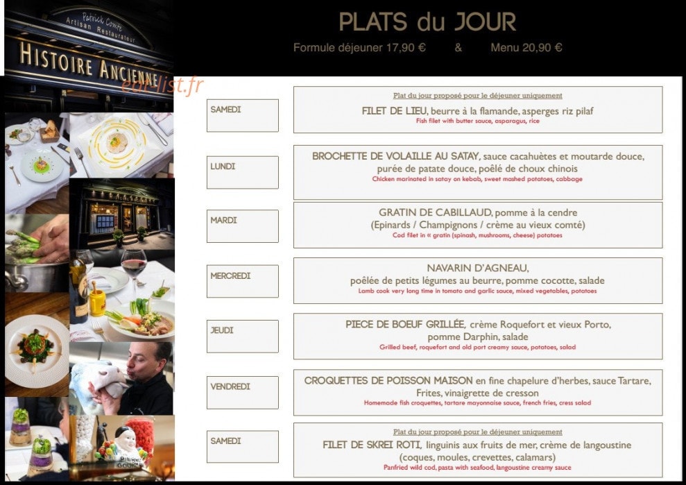 Histoire Ancienne — carte page 1