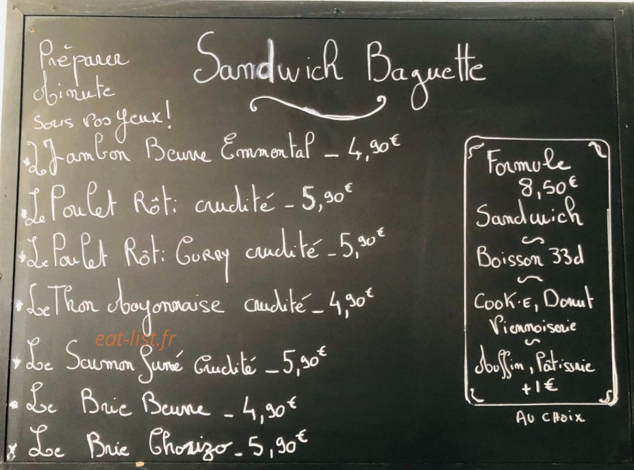 L'Authentic Joe — carte page 1