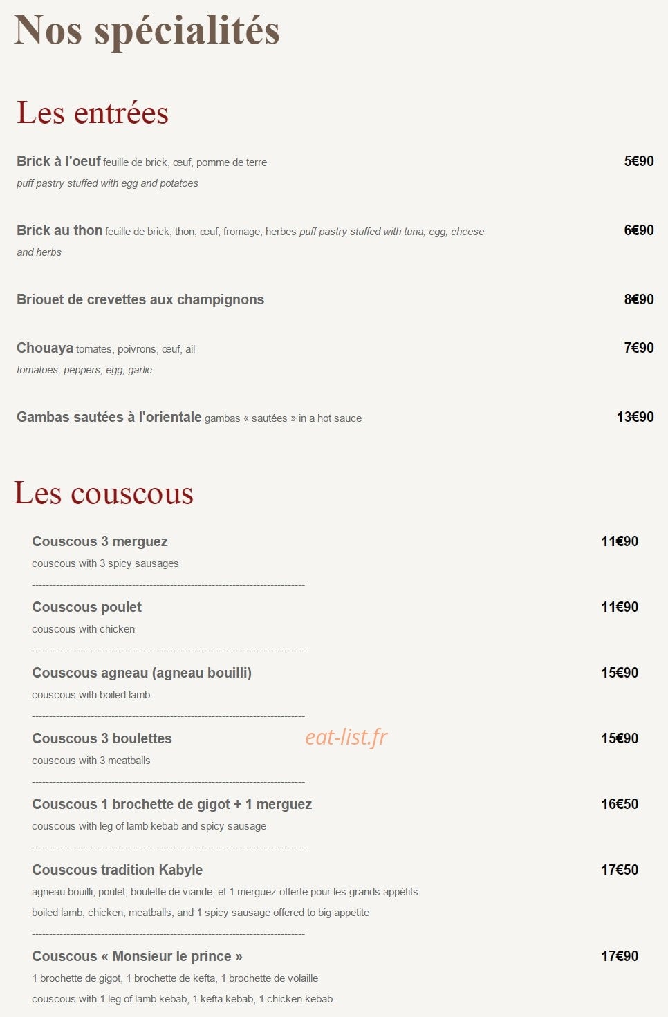 La Kabylie — carte page 8