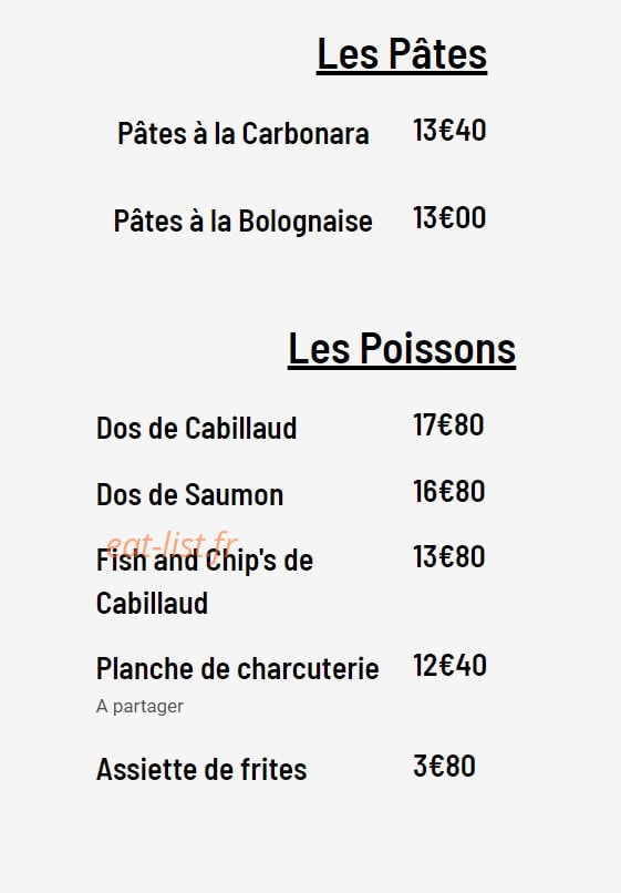 La Régalade — carte page 1