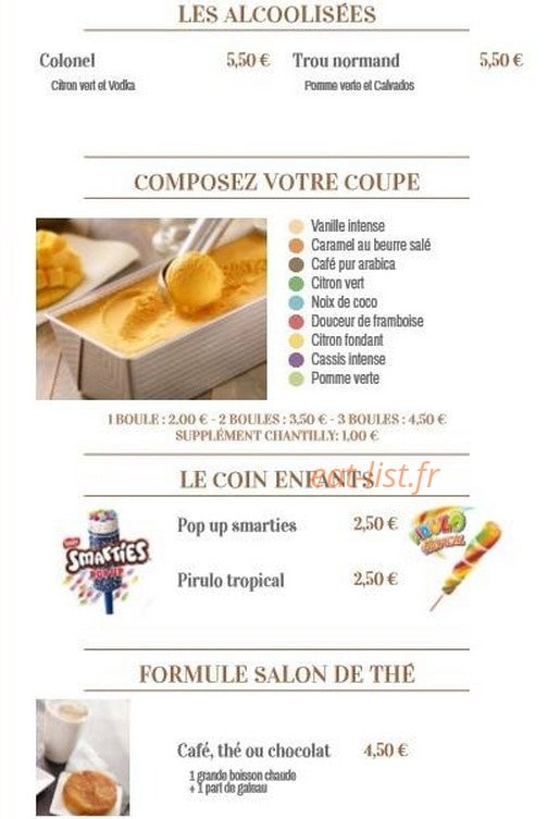 Le Calais Douvres — carte page 5