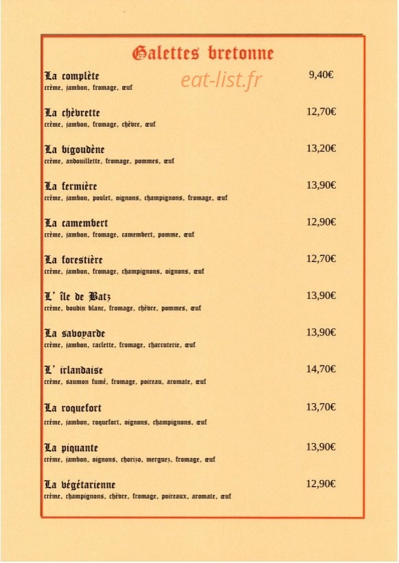 Le Chouchen — carte page 1