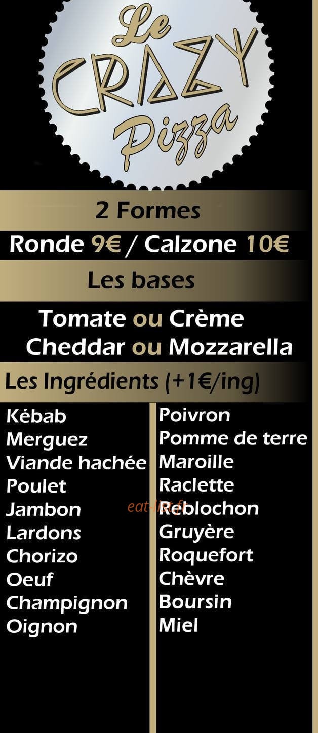 Le Crazy — carte page 1