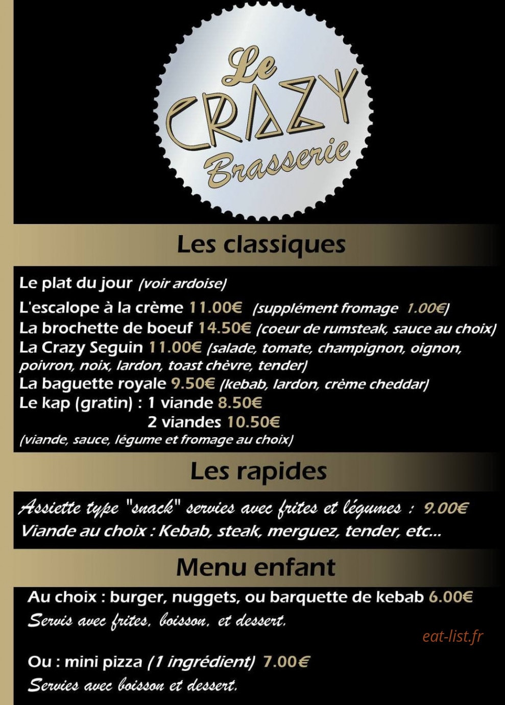 Le Crazy — carte page 4
