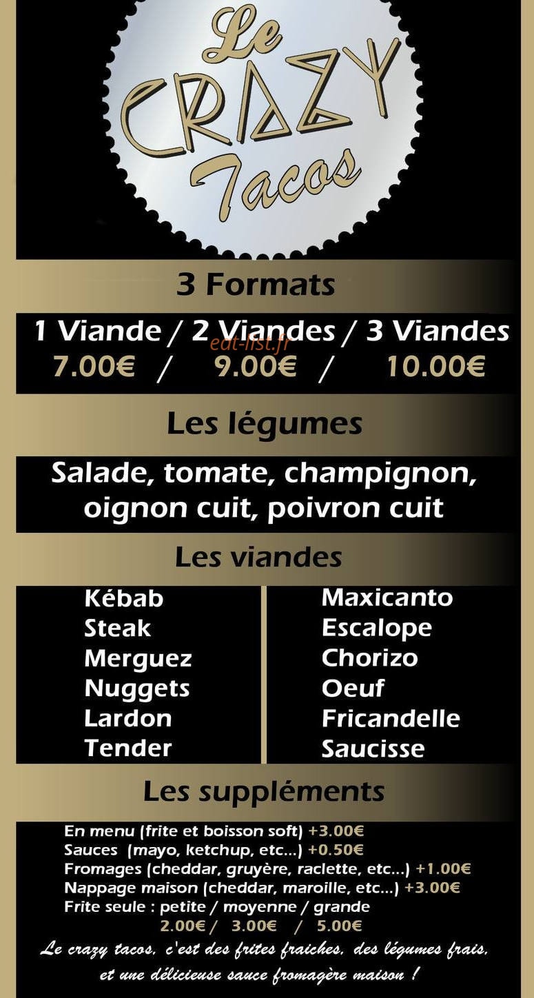 Le Crazy — carte page 2