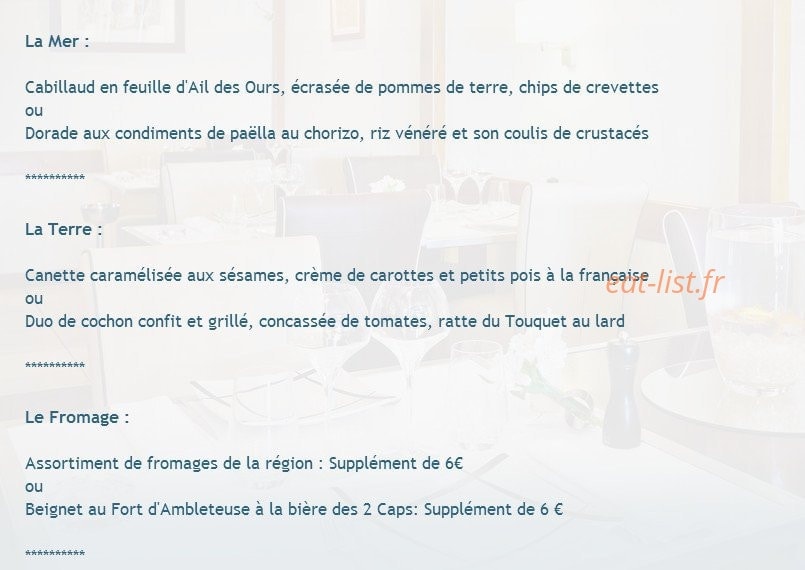 Le Grand Bleu — carte page 3