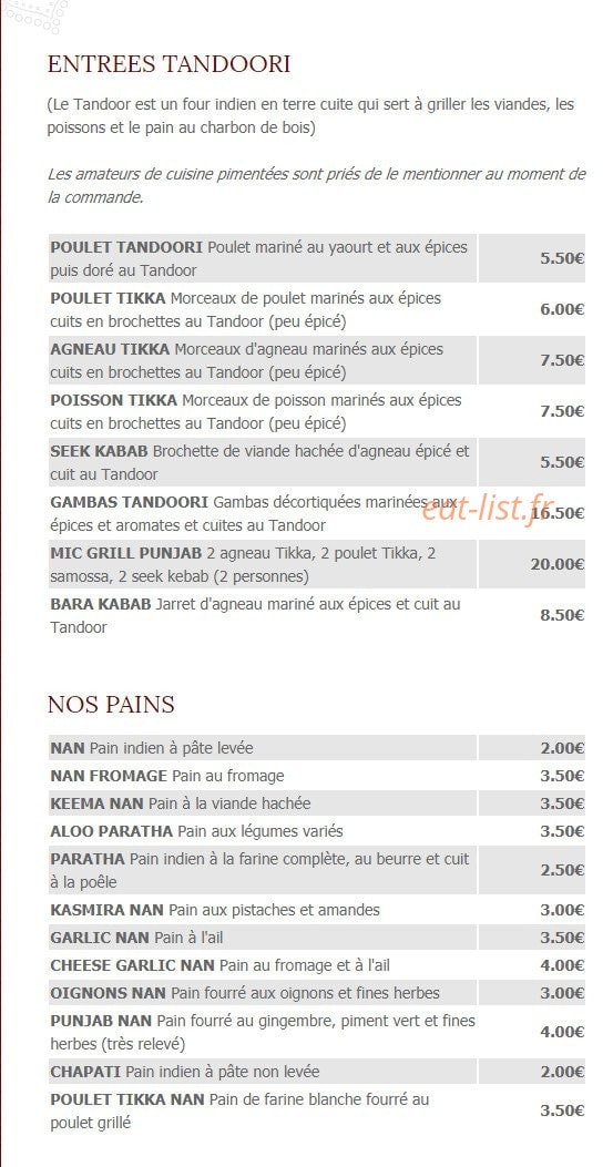 Le punjab — carte page 1