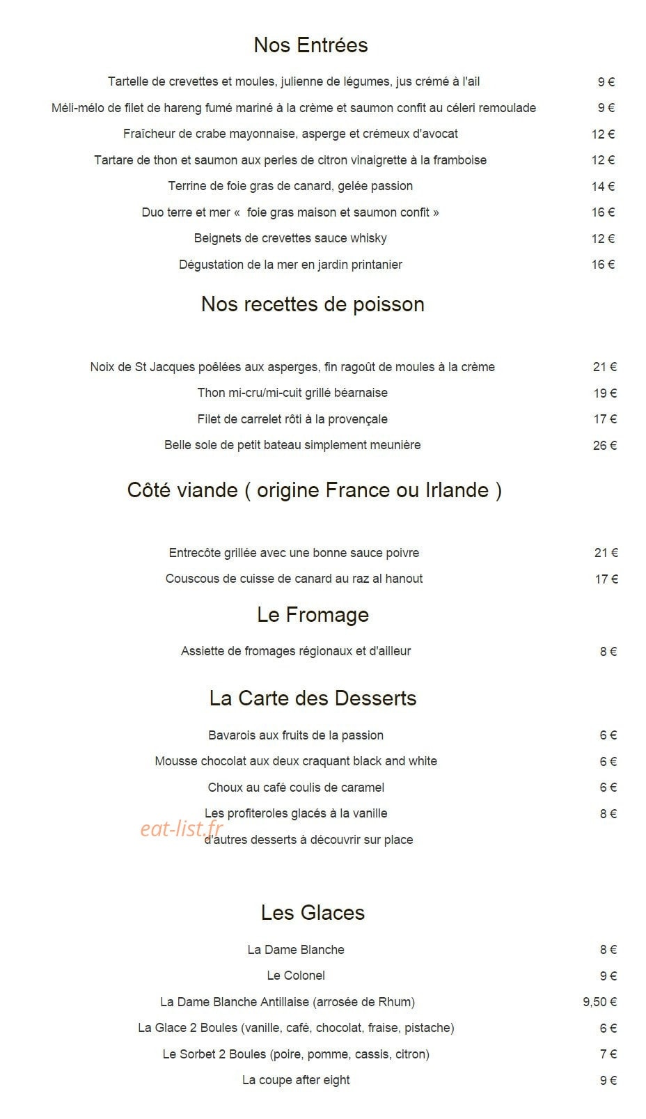 Oh ! Mouettes — carte page 1