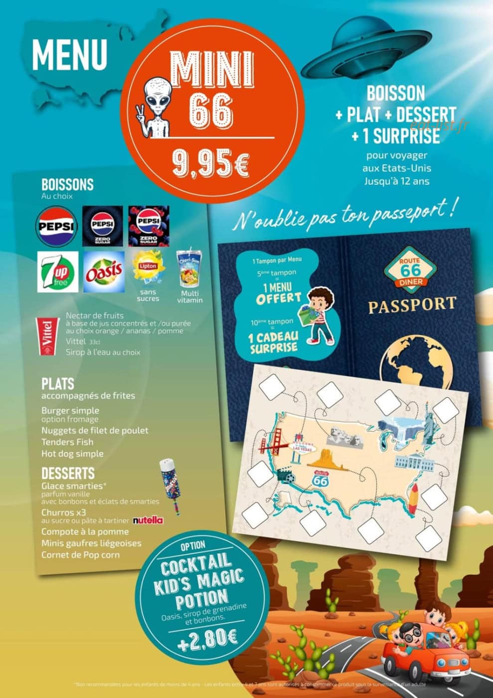 Route 66 — carte page 15