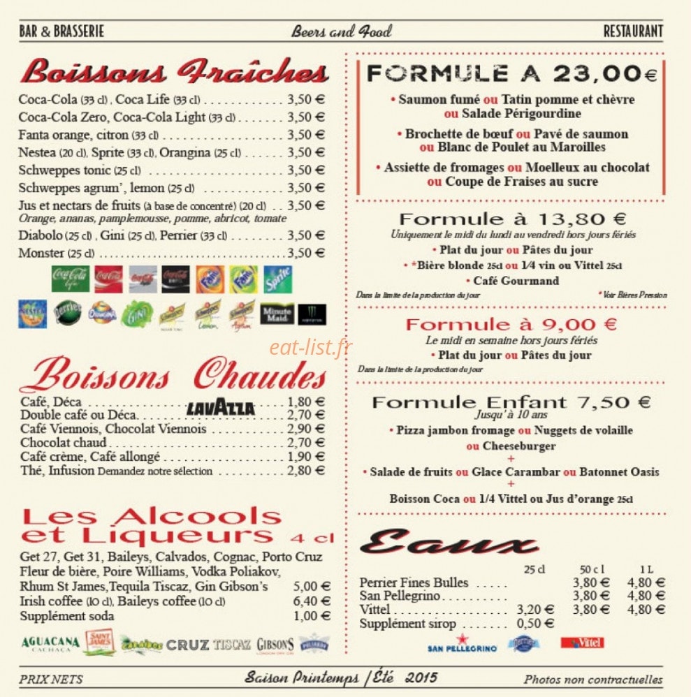 Beers & co — carte page 4