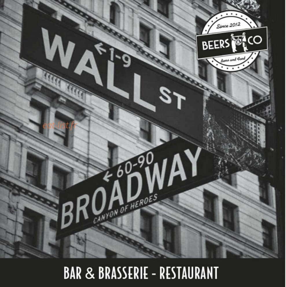 Beers & co — carte page 1