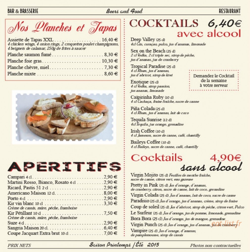 Beers & co — carte page 3