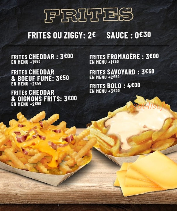 Best of Burger — carte page 2