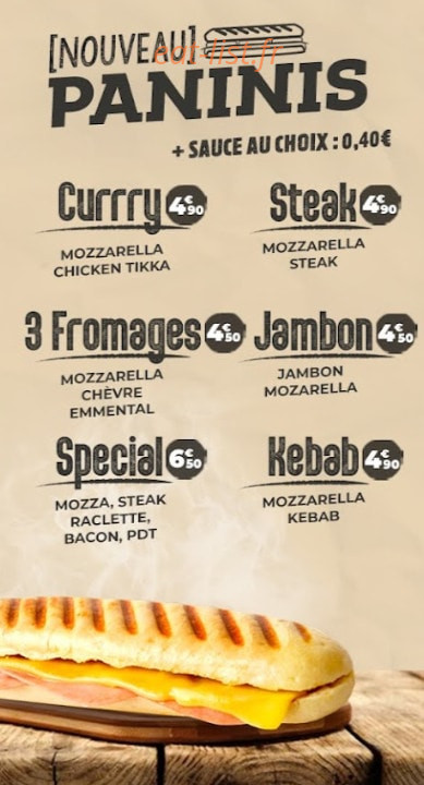 Best of Burger — carte page 5
