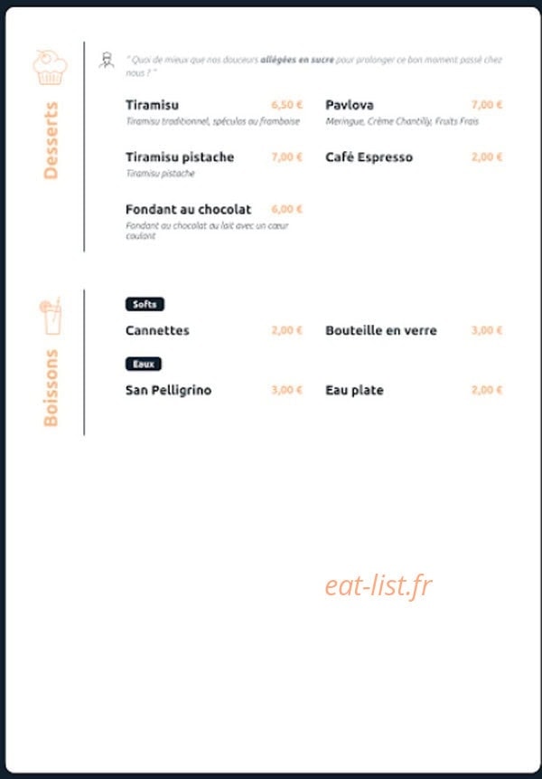 La Buche — carte page 3