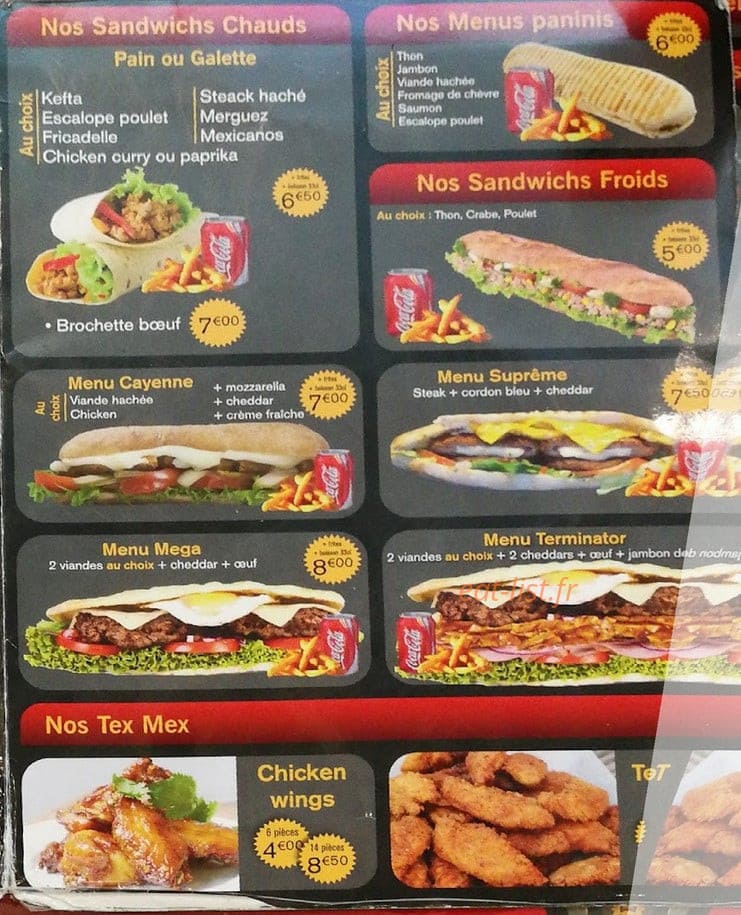 Le Grill House — carte page 2