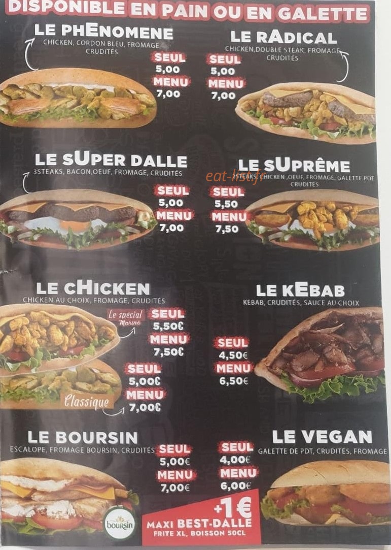 O'Classe Dalle — carte page 3