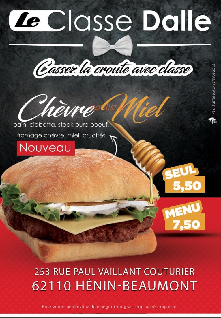 O'Classe Dalle — carte page 1