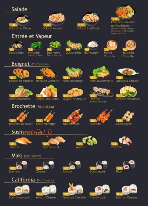 Sugoi — carte page 2