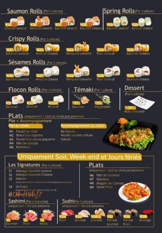 Sugoi — carte page 3