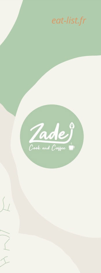 Zade Cook and Coffee — carte page 1