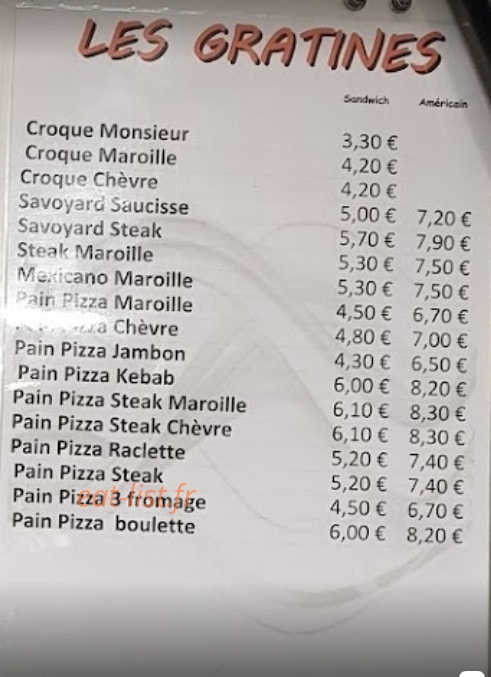 Frite en or — carte page 2