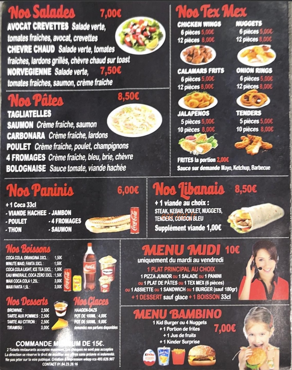 La Casa — carte page 1