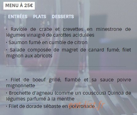 Le Moulin — carte page 1