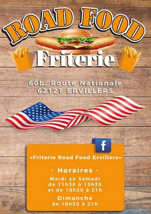Road food — carte page 1
