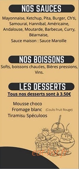 Friterie Boyelles — carte page 5