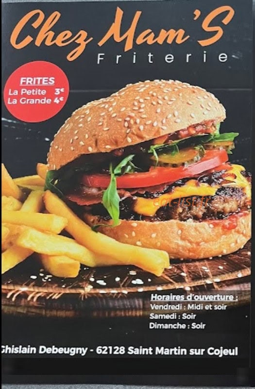 Chez Mam'S — carte page 1