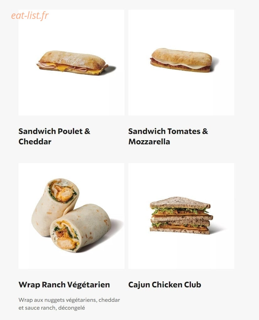 Starbucks Coffee — carte page 8