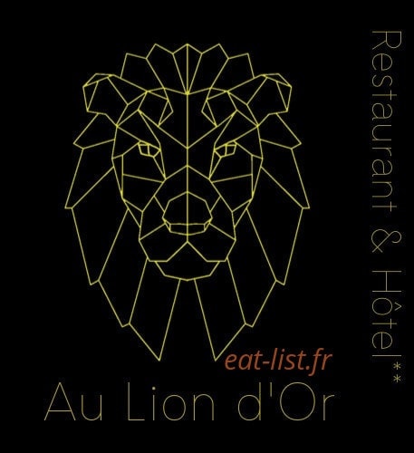 Au lion d'or — carte page 1